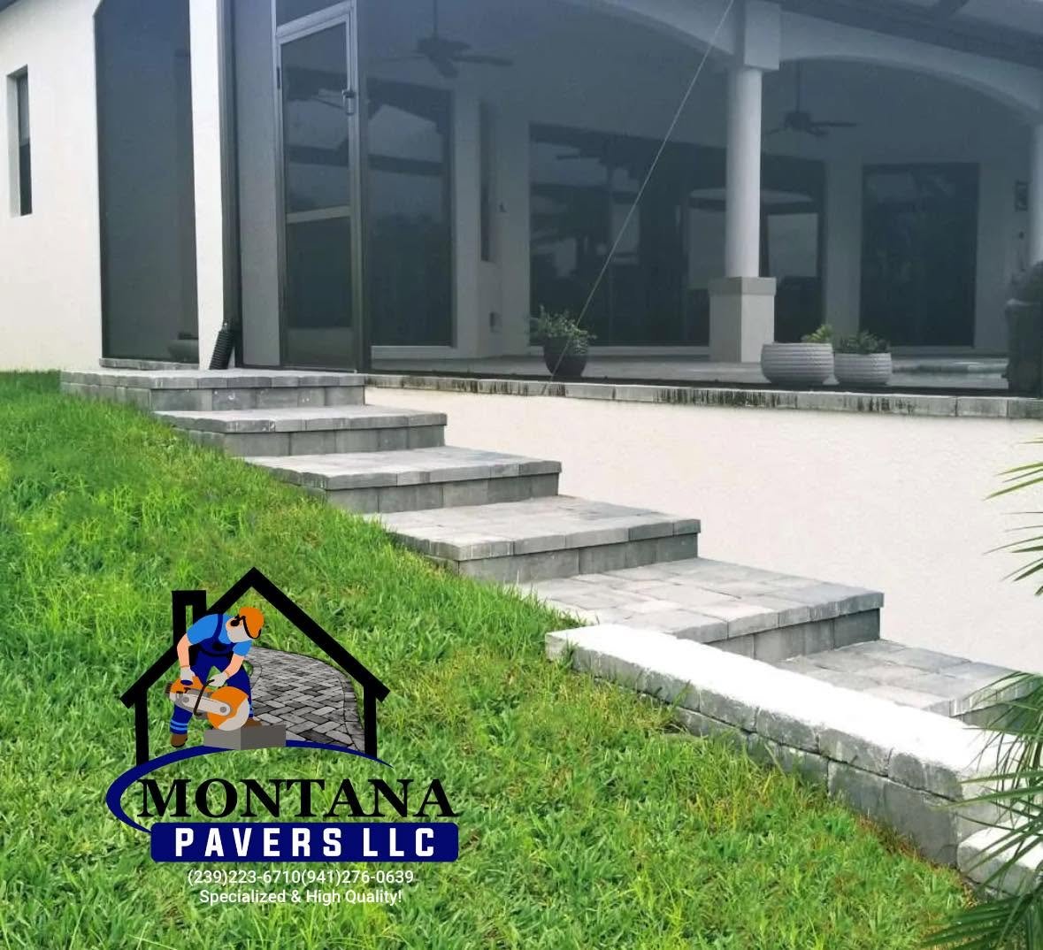 Hardscape installation